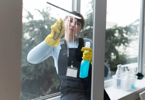 Nettoyage de vitres intérieures et extérieures à Remilly Les Marais